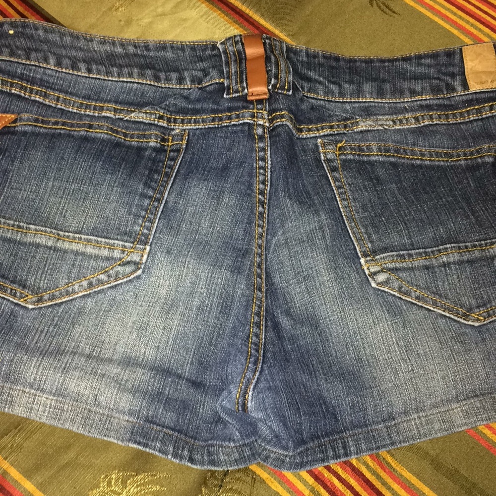 Maurice’s denim distressed shorts size 13/14